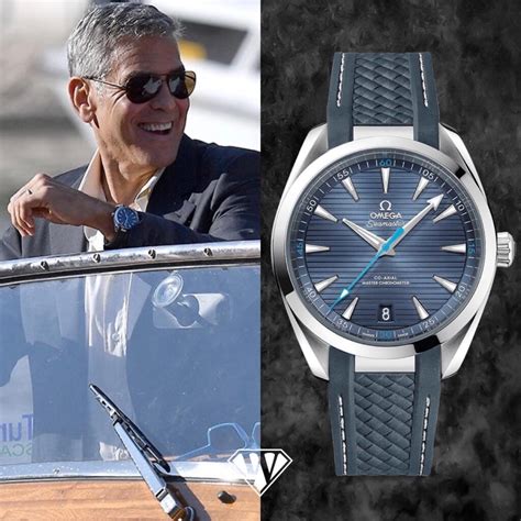 george clooney omega seamaster|George Clooney watches.